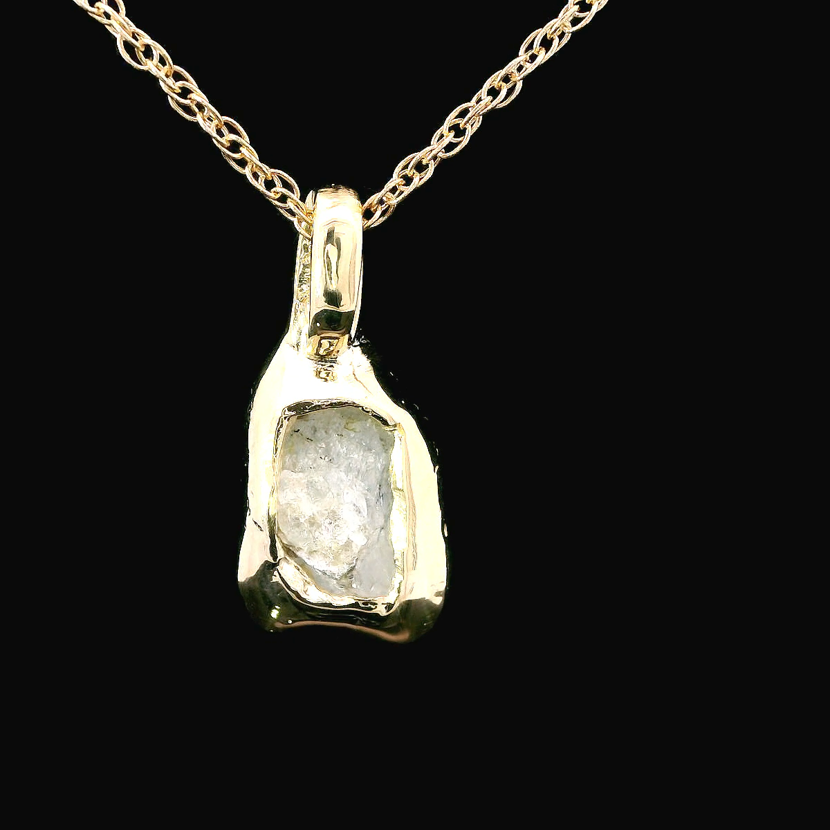 JRX Phenacite & Diamond Pendant C