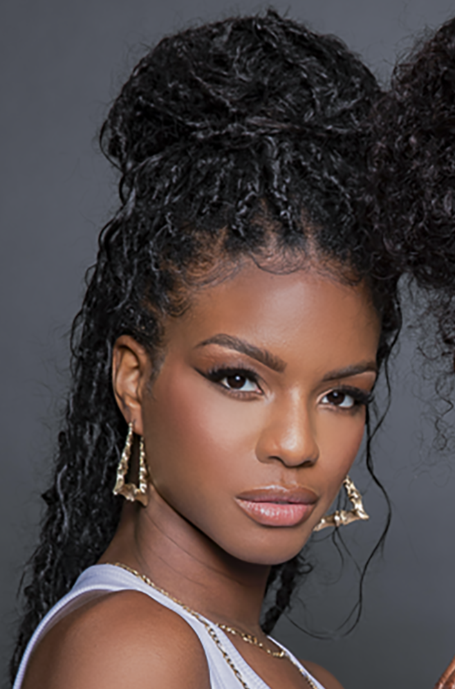 Door Knocker Bamboo Hoops 3/4