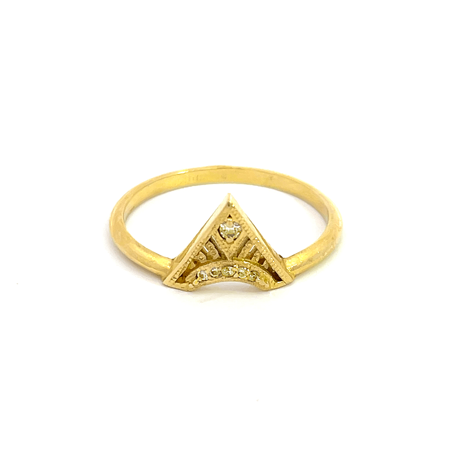 Midi Sapphire Trinity Ring