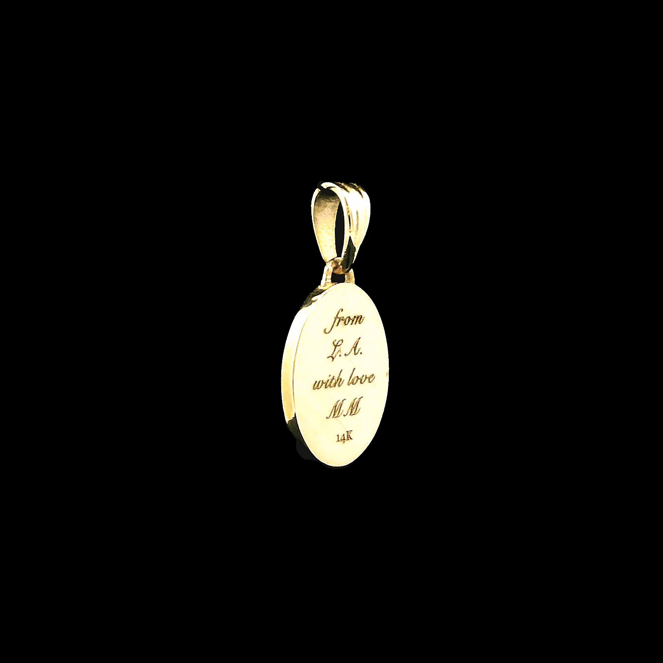 Gold Palm Charm