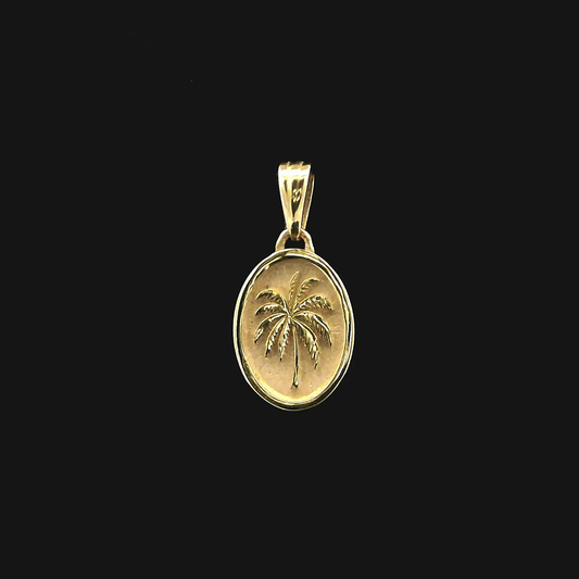 Gold Palm Charm