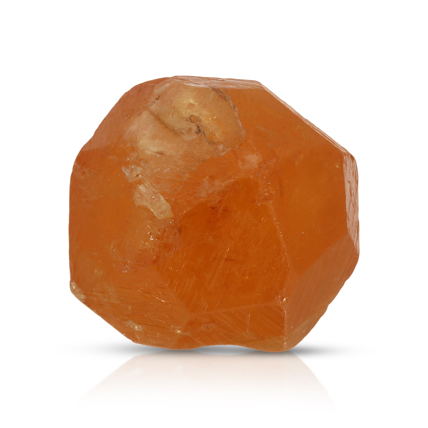 Spessartine Garnet Faceted Nugget, 8.9 mm