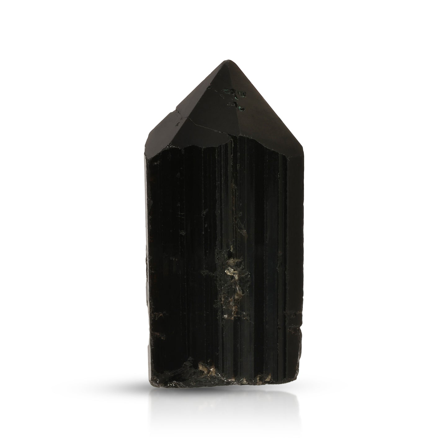 Black Tourmaline Terminated Point, 27.4 mm